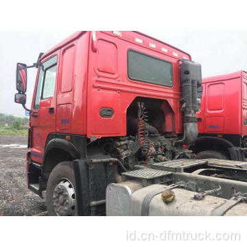 Diesel HOWO Tractor Head 375HP Truk Traktor Bekas